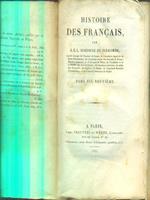 Histoire des francais tome dix-neuvieme