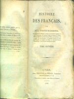 histoire des francais tome septieme