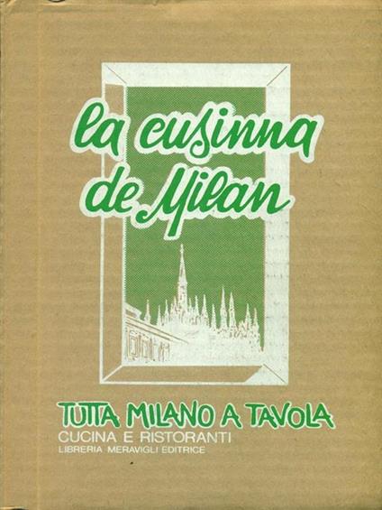 La cusinna de Milan - copertina