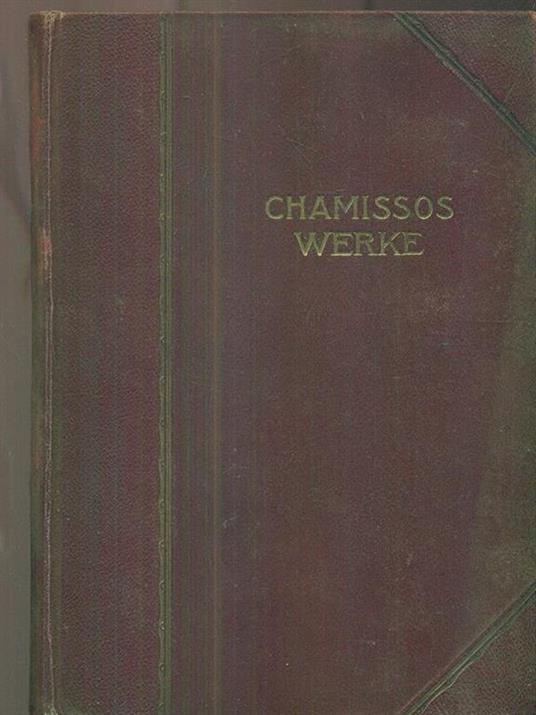 Chamissos Werke Erster Teil Gedichte I - Adalbert von Chamisso - copertina