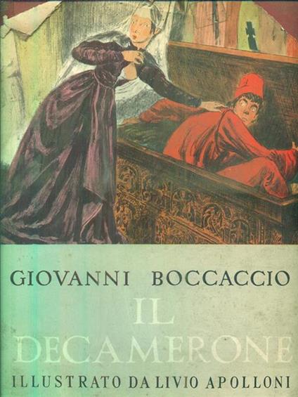 Il decamerone - Giovanni Boccaccio - copertina