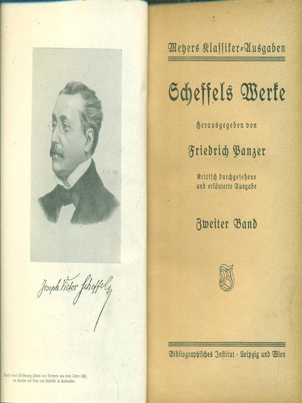 Scheffels Werke zweiter band