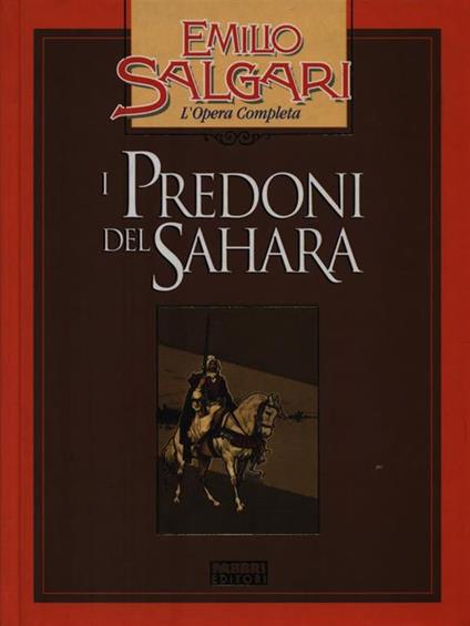 I Predoni del Sahara - Emilio Salgari - copertina