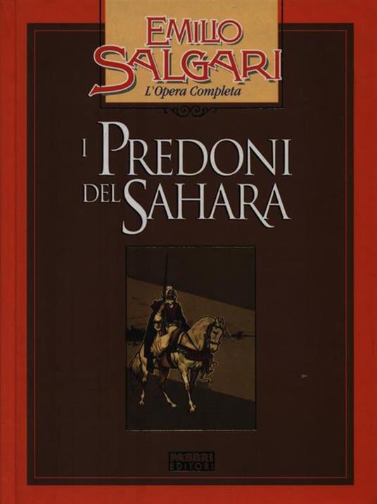 I Predoni del Sahara - Emilio Salgari - copertina