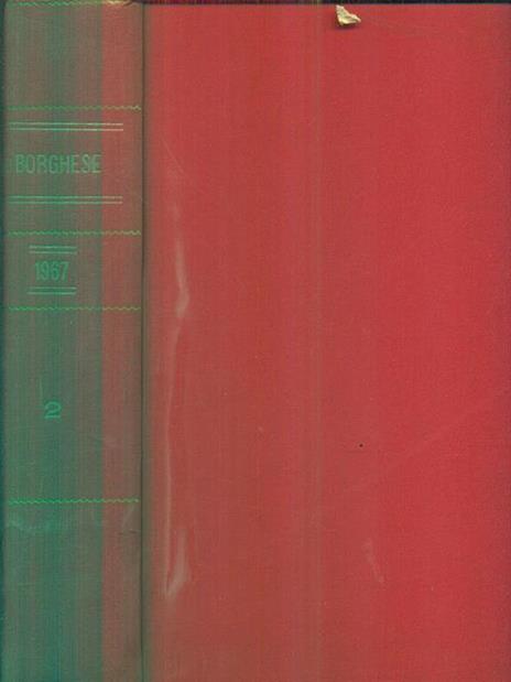 Il borghese 1967. II (da Aprile a giugno 1967) - copertina