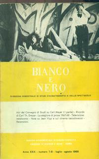 bianco e nero 7-8 / luglio-agosto 1968 - 2