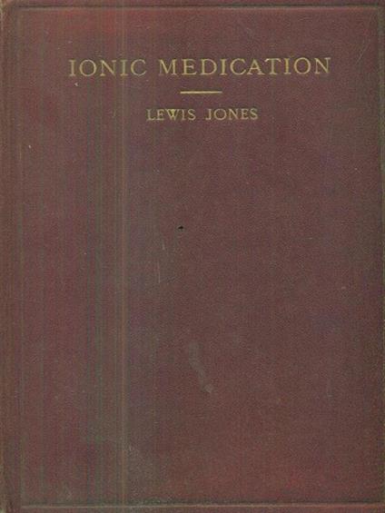 Ionic Medication - Lewis Jones - copertina
