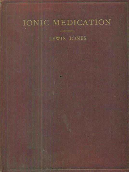 Ionic Medication - Lewis Jones - copertina