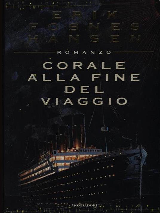 Corale alla fine del viaggio - Erik Fosnes Hansen - copertina