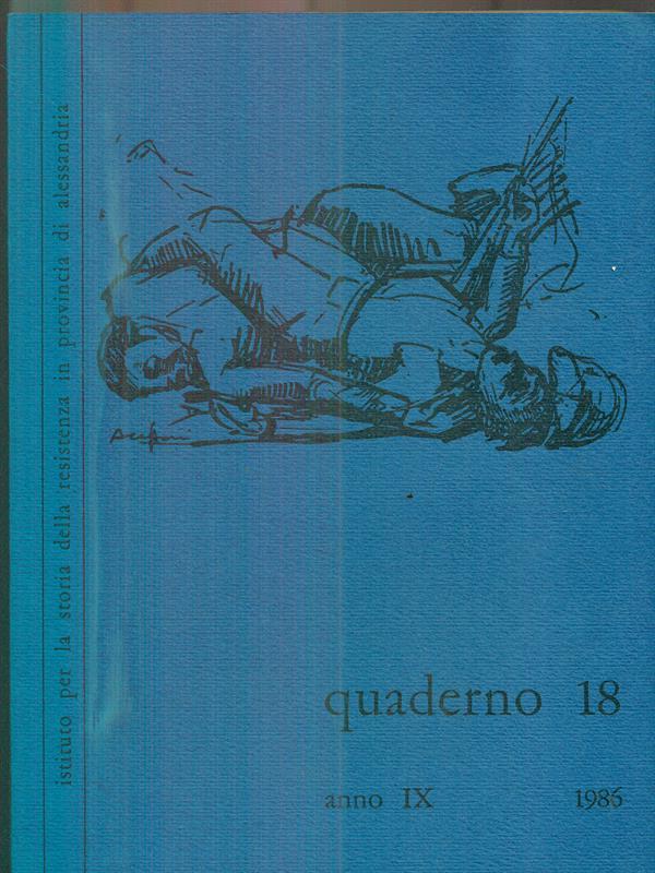 Quaderno 18 / anno IX. 1986