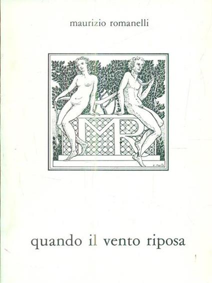Quando il vento riposa - Maurizio Romanelli - copertina