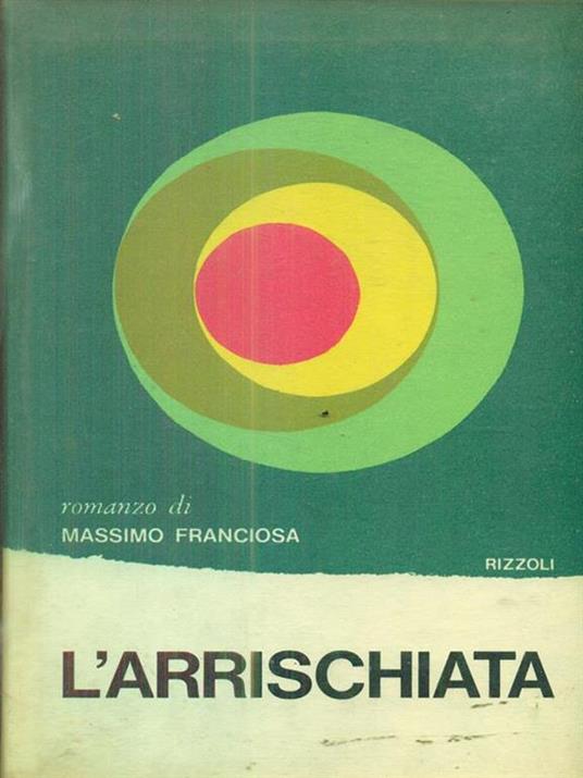 L' arrischiata - Massimo Franciosa - copertina