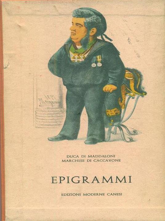Epigrammi - copertina