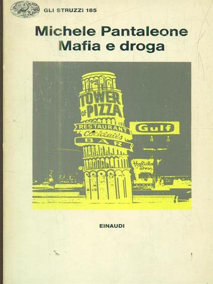 Mafia e droga - Michele Pantaleone - copertina