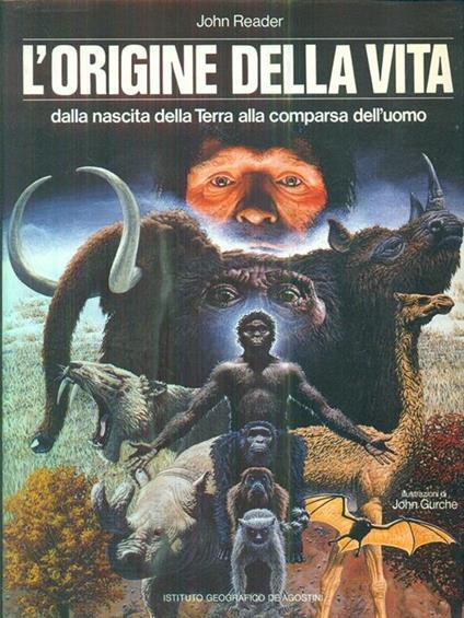 l' origine della vita - John Reader - copertina
