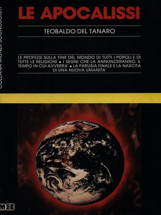 Le apocalissi - Teobaldo Del Tanaro - copertina