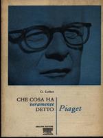 Che cosa ha veramente detto Piaget