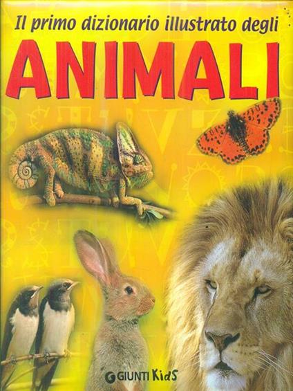 Il primo dizionario illustrato degli animali - copertina