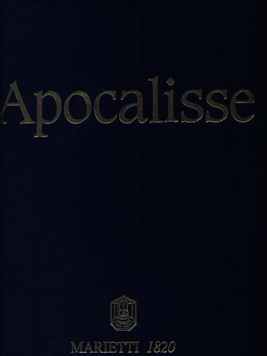Apocalisse - copertina
