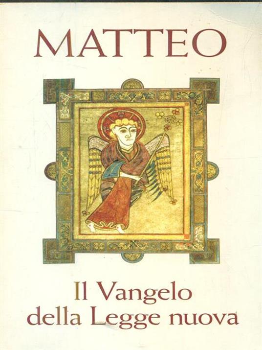 Matteo. Il Vangelo della Legge nuova - copertina