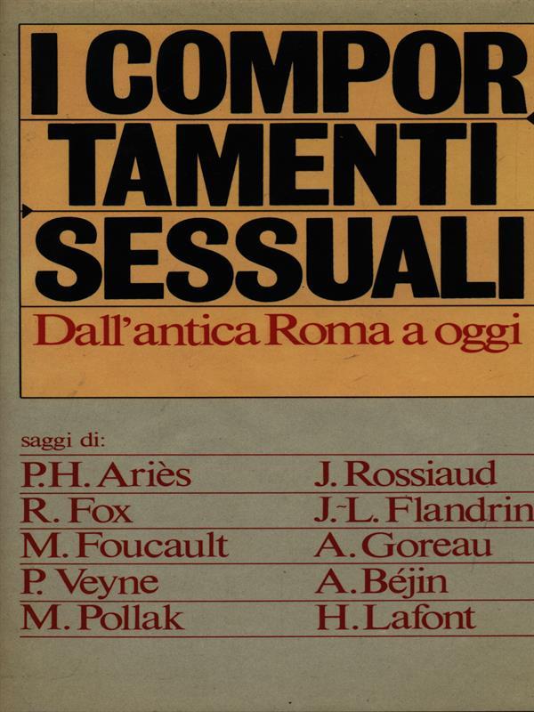 comportamenti sessuali