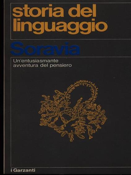 Storia del linguaggio - Giulio Soravia - copertina
