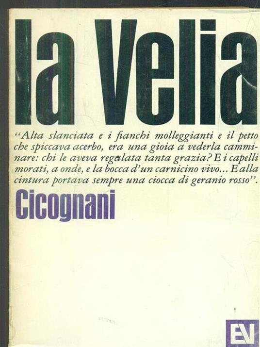 La Velia - Bruno Cicognani - copertina