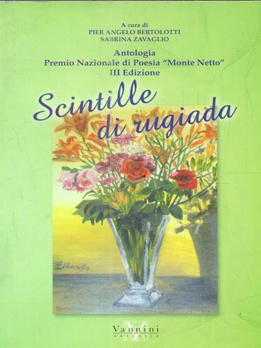 Scintille di rugiada - Pier Angelo Bertolotti - copertina