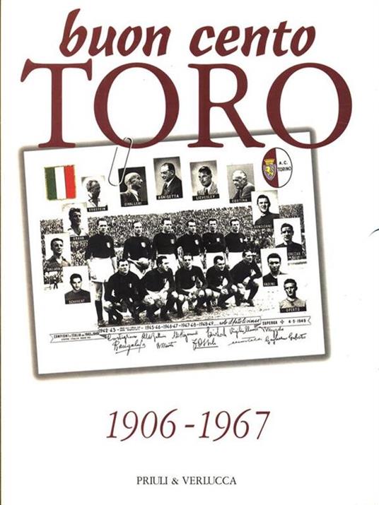 Buon cento Toro 1906-1967. Volumi 2 - copertina