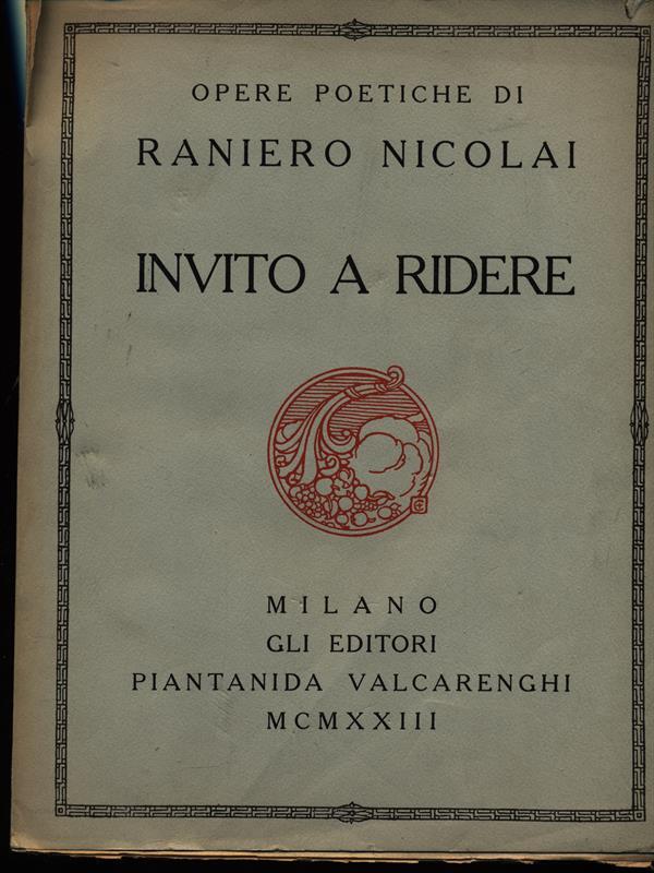 Invito a ridere