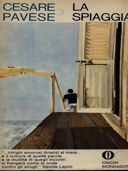 La spiaggia - Cesare Pavese - copertina