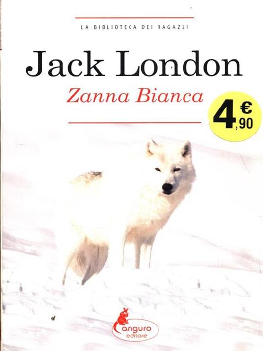 Zanna Bianca - Jack London - copertina