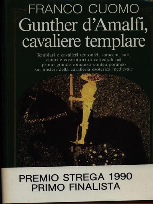 Gunther D'Amalfi cavaliere templare - Franco Cuomo - copertina