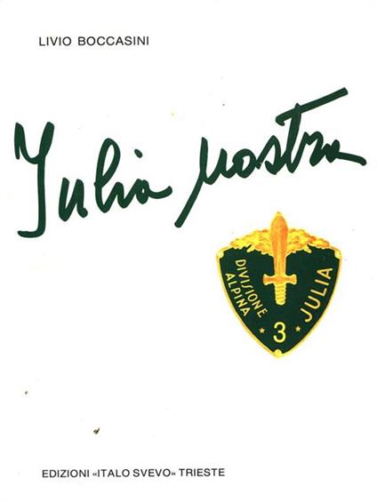 Julia nostra - copertina