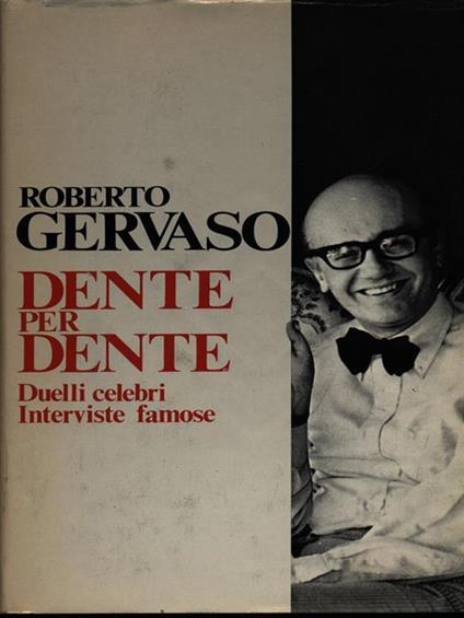 Dente per dente - Roberto Gervaso - copertina