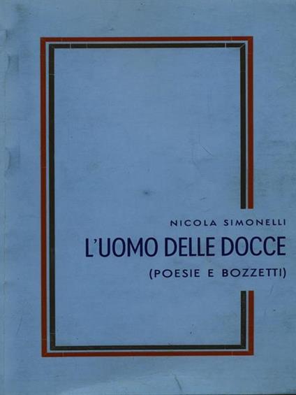L' uomo delle docce - Nicola Simonelli - copertina