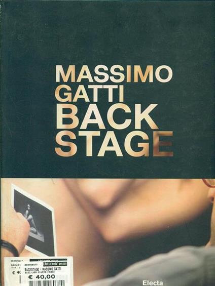 Back stage Ediz. inglese - Massimo Gatti - copertina