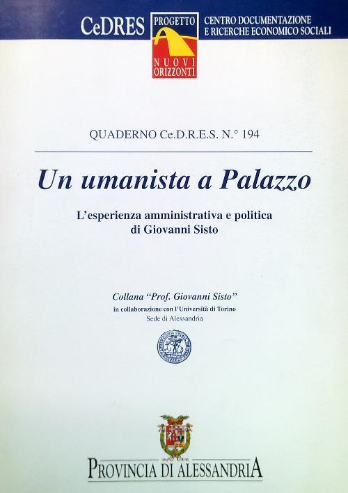 Un umanista a Palazzo