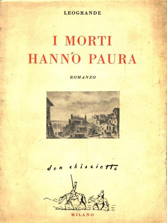 I morti hanno paura - Leogrande - copertina