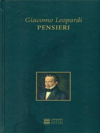 Pensieri - Giacomo Leopardi - copertina