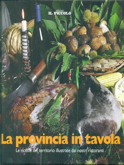 La provincia in tavola - copertina