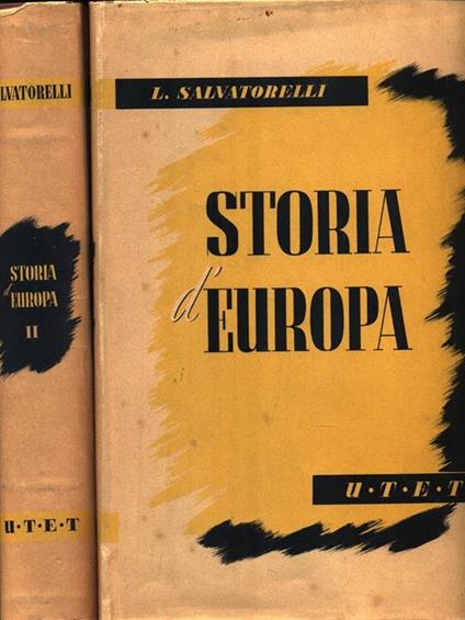 Storia d'Europa. 2 Volumi - Luigi Salvatorelli - copertina