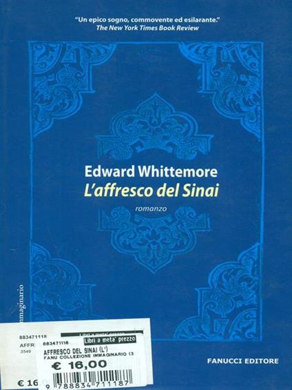 L' affresco del Sinai - Edward Whittemore - copertina