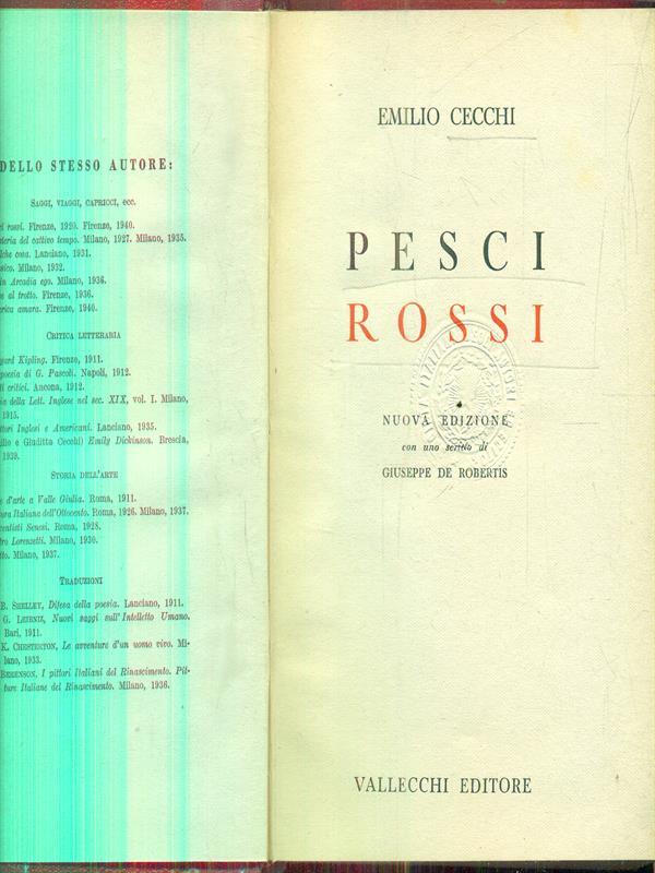 Pesci rossi