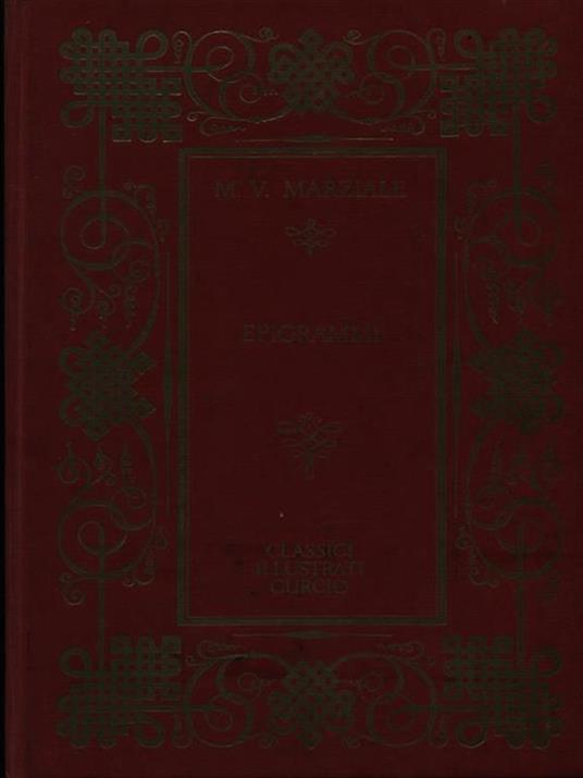 Epigrammi 2vv - M. Valerio Marziale - copertina