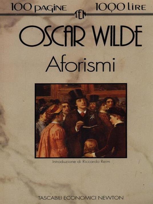 Aforismi - Oscar Wilde - copertina