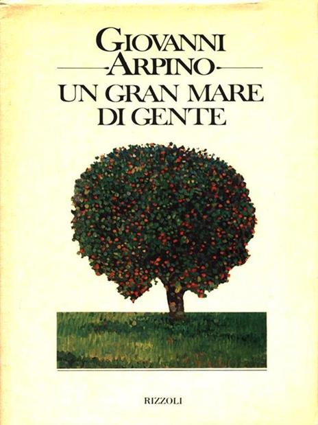 Un gran mare di gente - Giovanni Arpino - copertina