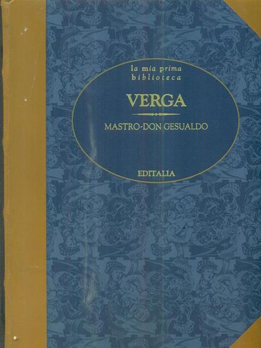Mastro-don Gesualdo - Giovanni Verga - copertina