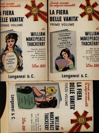 La fiera delle vanità - William M. Thackeray - copertina