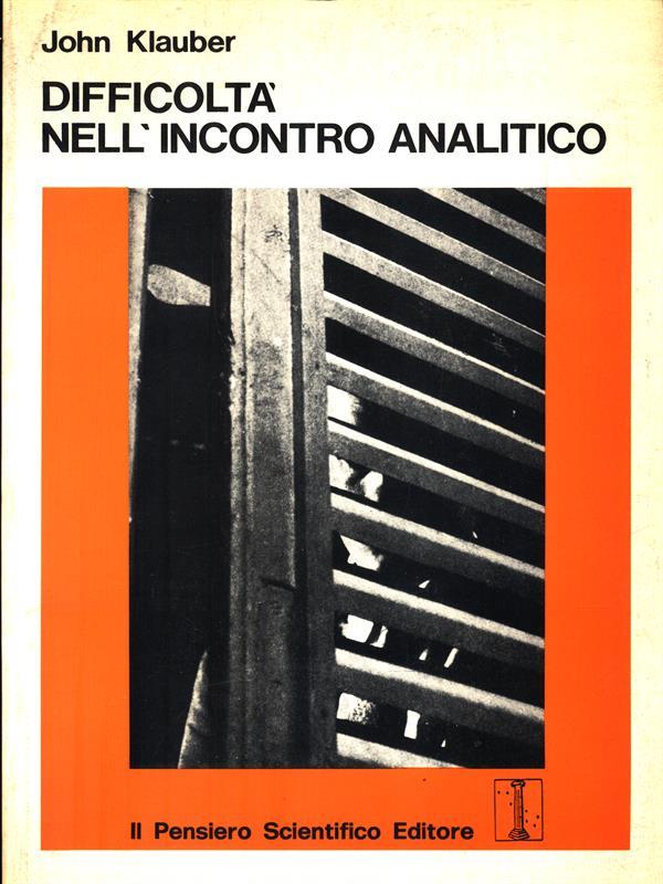 Difficoltà nell'incontro analitico